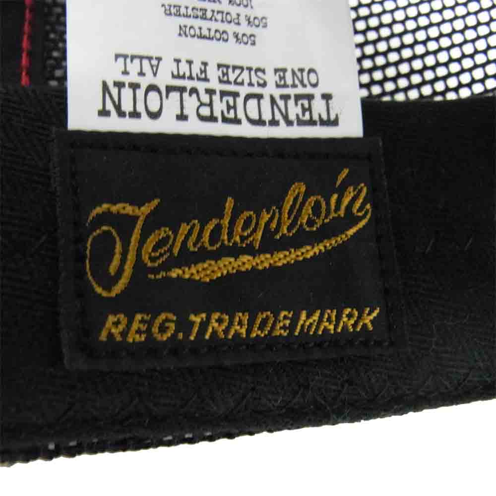TENDERLOIN テンダーロイン T-TRUCKER CAP MESH サークルロゴ スナップバック メッシュキャップ【極上美品】【中古】