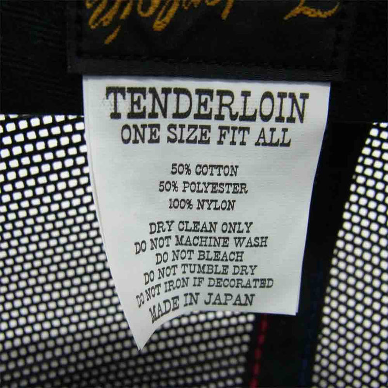 TENDERLOIN テンダーロイン T-TRUCKER CAP MESH サークルロゴ スナップバック メッシュキャップ【極上美品】【中古】