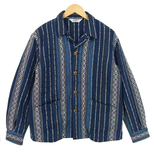 TENDERLOIN テンダーロイン T-NATIVE JKT ネイティブ ジャケット ブルー系 S【中古】