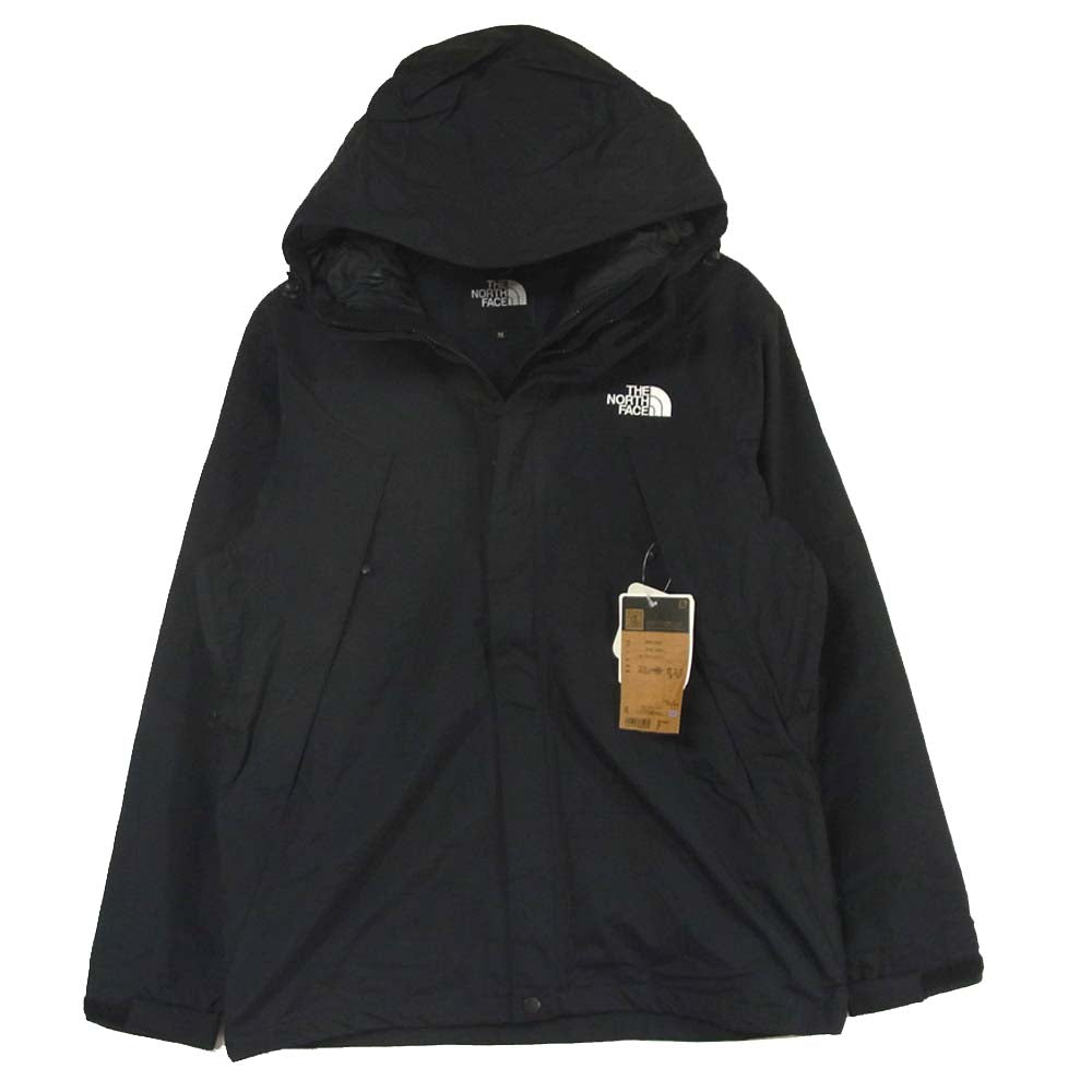 THE NORTH FACE ノースフェイス NP61940 SCOOP JACKET スクープ ジャケット KW ブラック ホワイト M【新古品】【未使用】【中古】