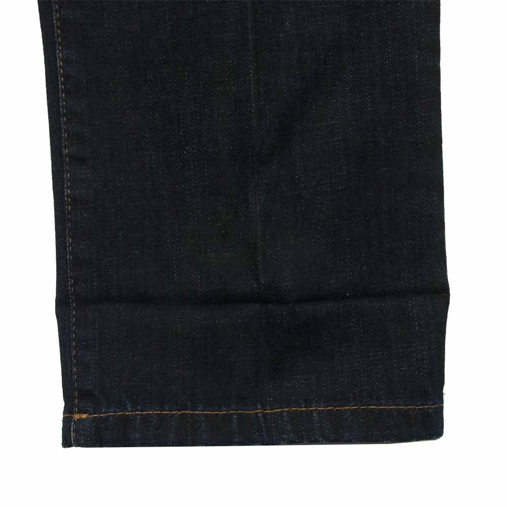 DOLCE&GABBANA ドルチェアンドガッバーナ G3PQLP ロゴプレート デニム パンツ インディゴブルー系 44【新古品】【未使用】【中古】