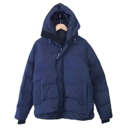 CANADA GOOSE カナダグース 3804JMA MACMILLAN PARKA マクミラン パーカ ダウン ジャケット ネイビー系 L【美品】【中古】