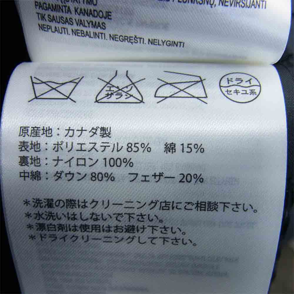 CANADA GOOSE カナダグース 3804JMA MACMILLAN PARKA マクミラン パーカ ダウン ジャケット ネイビー系 L【美品】【中古】