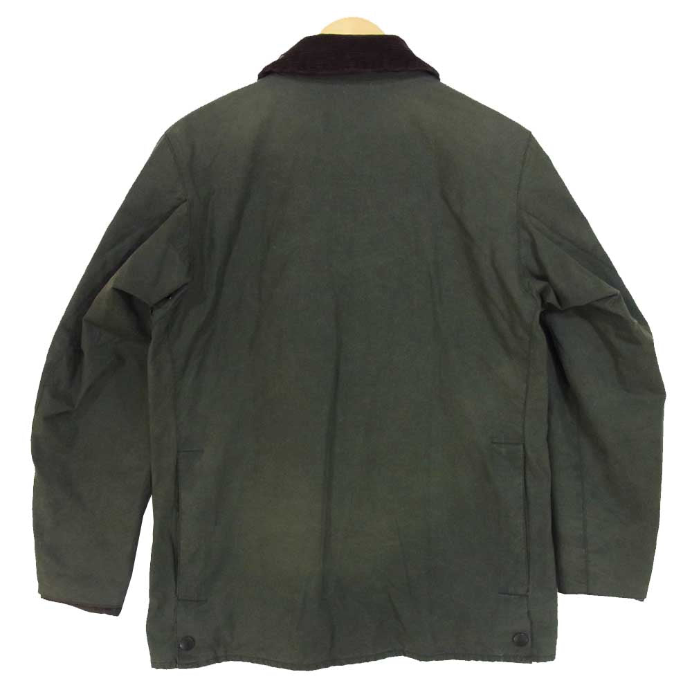 Barbour バブアー 英国製 CLASSIC BEWICK クラシック ビューウィック オイルド ジャケット カーキ系 表記無し【中古】