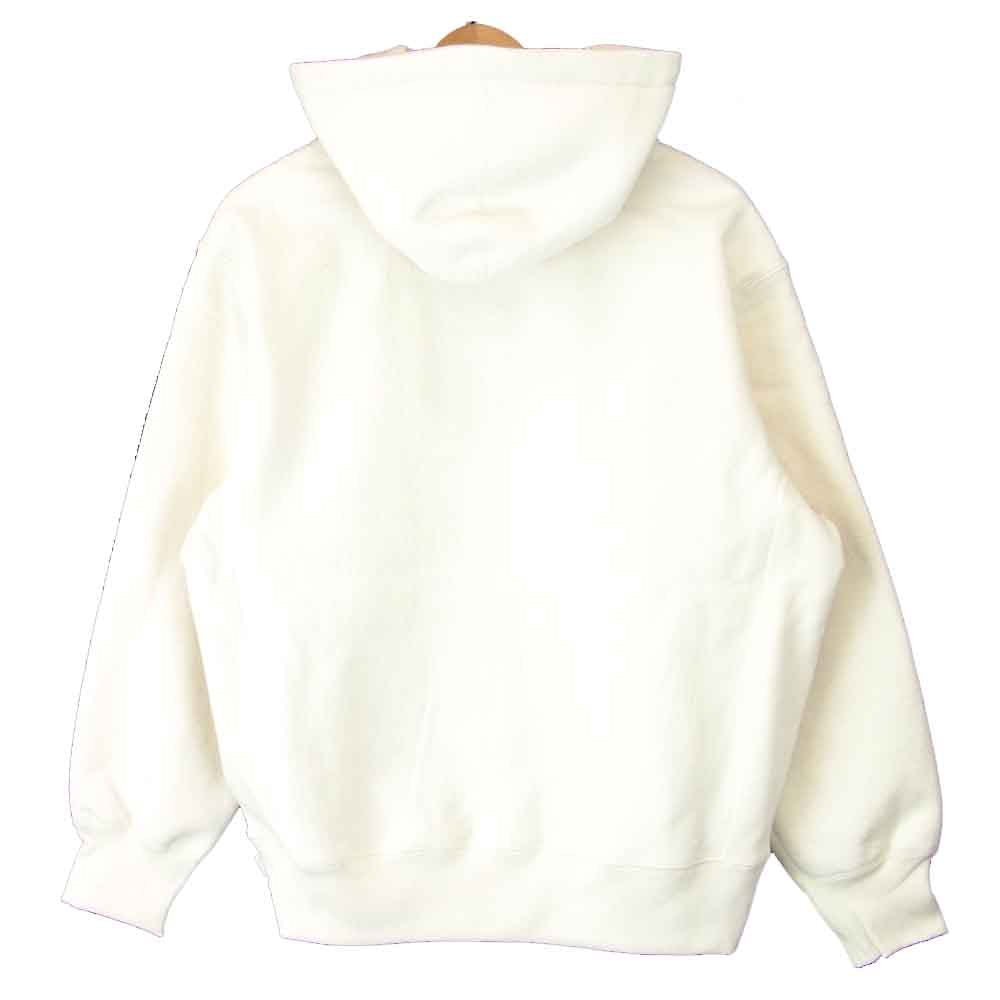 Supreme シュプリーム 20AW Cross Box Logo Hooded Sweatshirt Natural ボックスロゴ フーディー スウェット ベージュ系 S【新古品】【未使用】【中古】