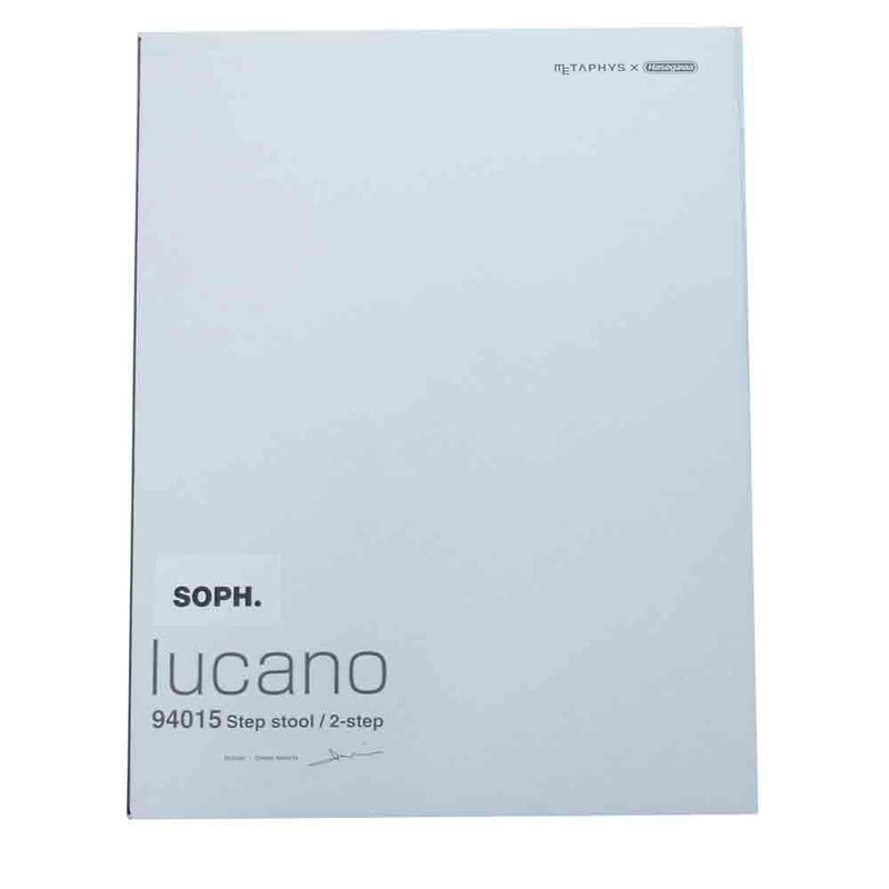 SOPH ソフ × ルカーノ lucano SOPH-202141 BLACK WALNUT 2-STEP ウォールナット 脚立  ブラウン系【新古品】【未使用】【中古】