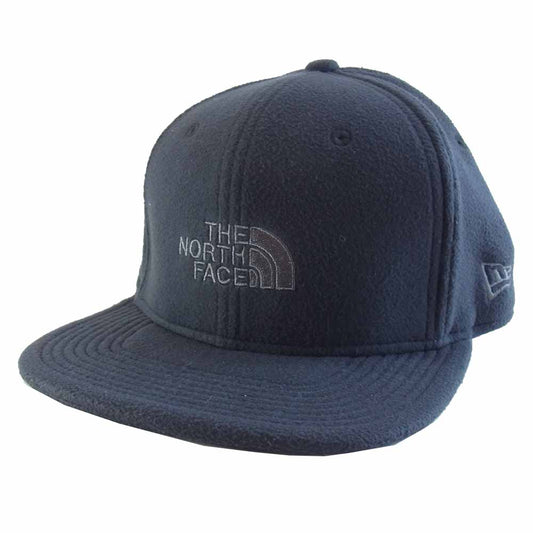 THE NORTH FACE ノースフェイス 18AW NN41860N × ニューエラ NEWERA 9FIFTY STRAPBACK CAP ブラック系 F【新古品】【未使用】【中古】