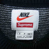 Supreme シュプリーム 19SS × ナイキ NIKE Swoosh Sweater スウォッシュ セーター ニット ブラック系【新古品】【未使用】【中古】