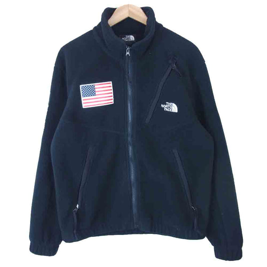 Supreme シュプリーム 17SS NL01703I × ノースフェイス The North Face Trans Antarctica Expedition Fleece Jacket フリース ジャケット ブラック系 S【中古】