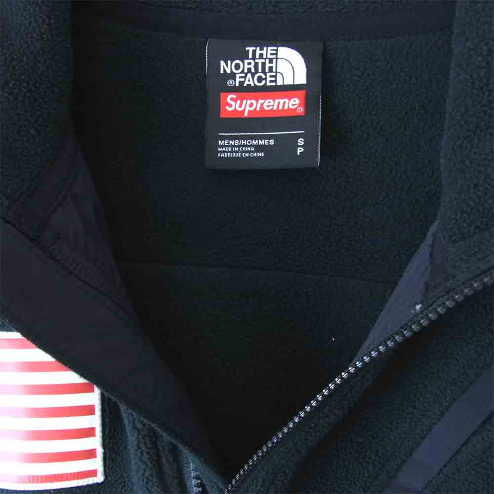 Supreme シュプリーム 17SS NL01703I × ノースフェイス The North Face Trans Antarctica Expedition Fleece Jacket フリース ジャケット ブラック系 S【中古】