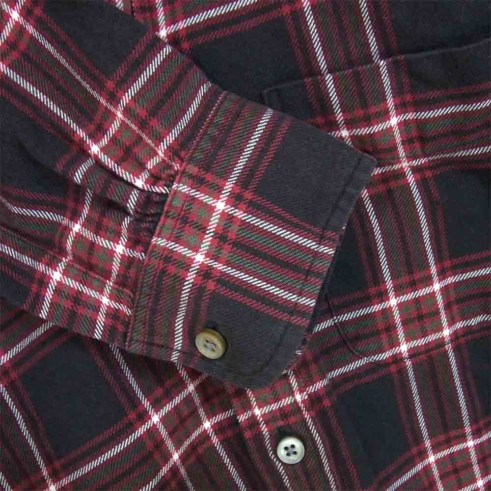Engineered Garments エンジニアードガーメンツ Work Shirt ワーク チェック レッド系 XS【中古】