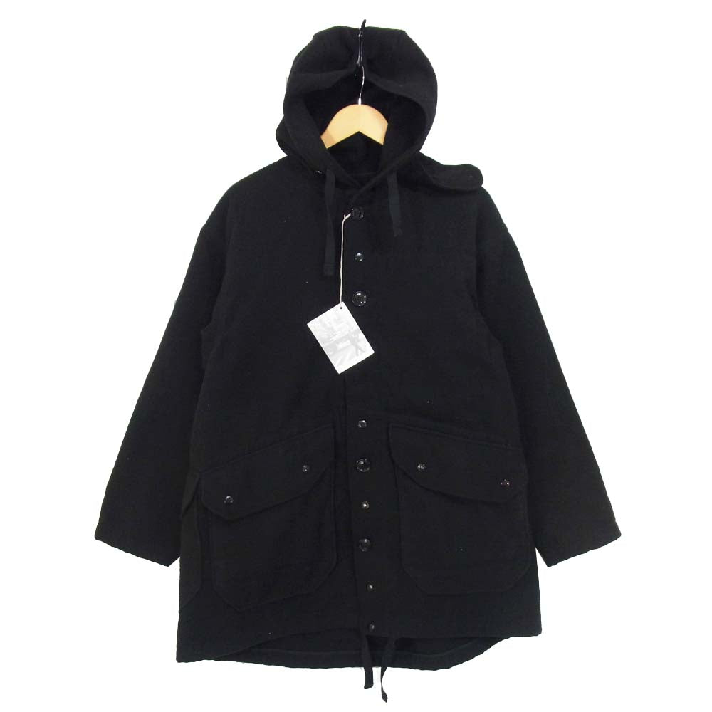 Engineered Garments エンジニアードガーメンツ Madison Parka Fake Melton マディソンパーカー ブラック系 XS【美品】【中古】