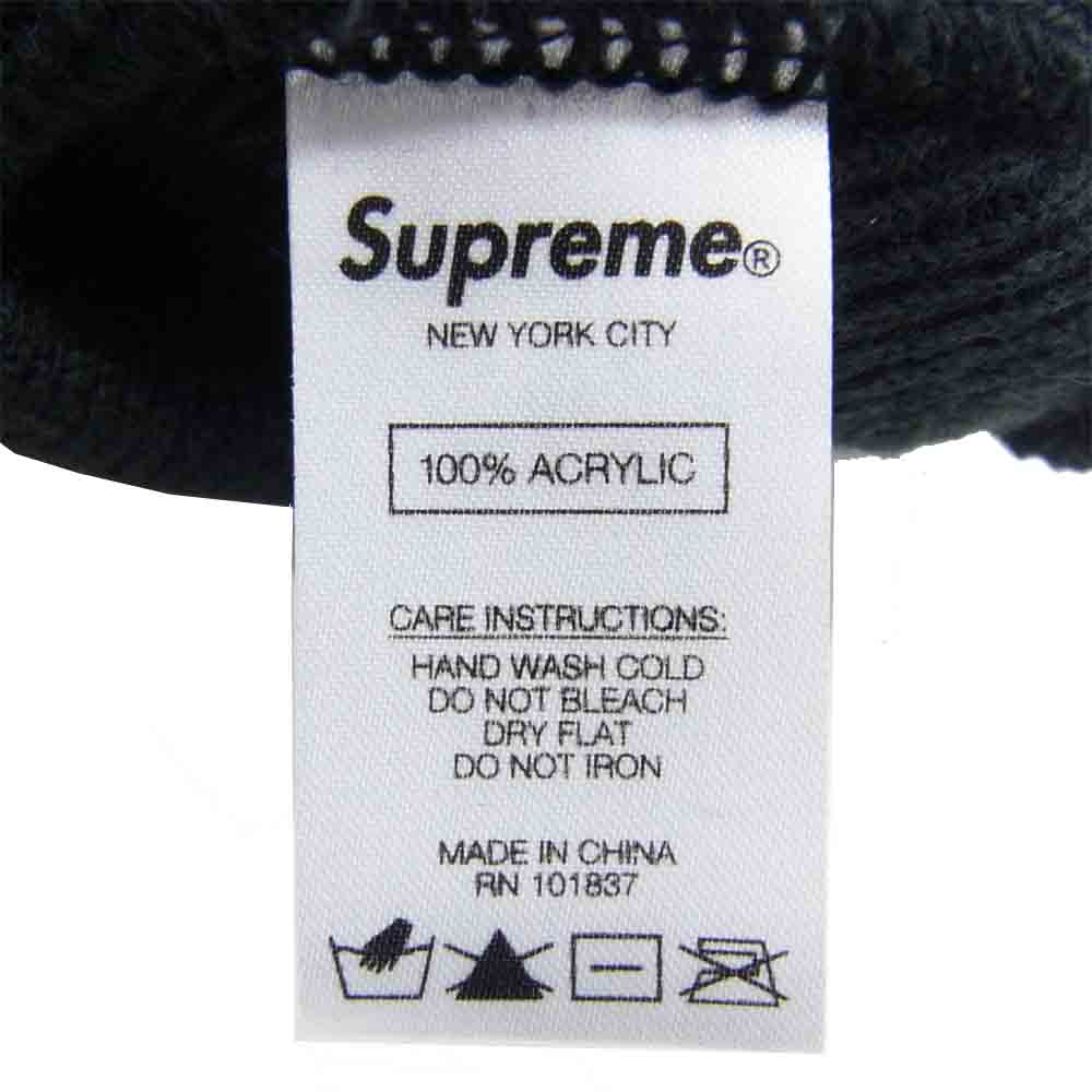 Supreme シュプリーム 20SS motion logo cap モーショ ン ロゴ ニット  ブラック系 表記なし【新古品】【未使用】【中古】