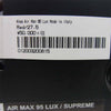 Supreme シュプリーム 19AW CI0999-600 NIKE AIR MAX 95 LUX ナイキ エアマックス ラックス レッド系 27.5cm【極上美品】【中古】