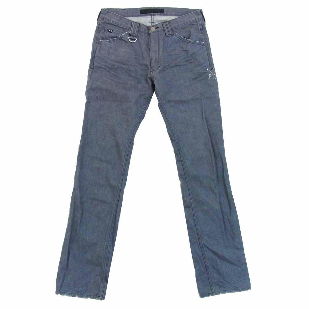 ROAR ロアー ウォッシュ 加工 デニムパンツ グレー系 2【中古】