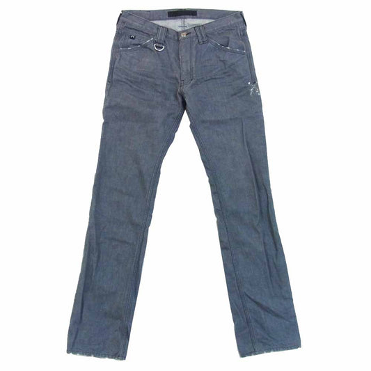 ROAR ロアー ウォッシュ 加工 デニムパンツ グレー系 2【中古】