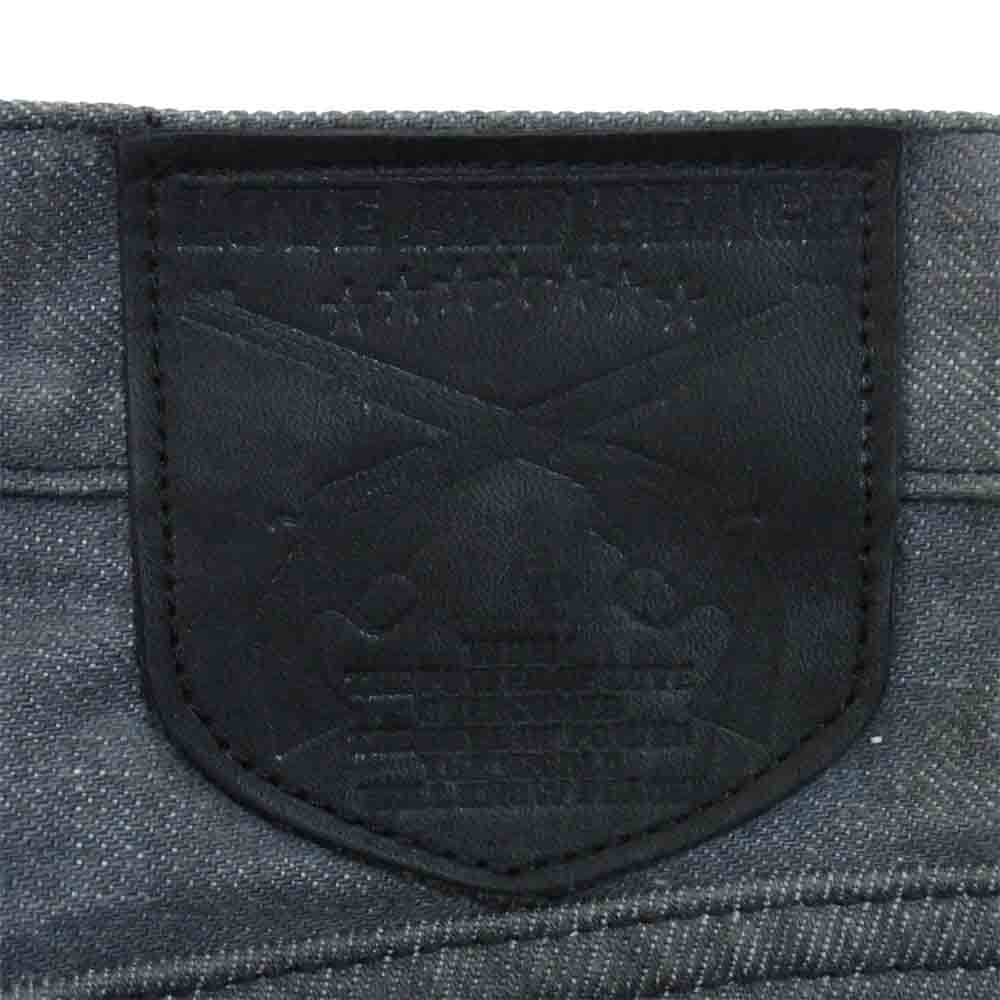 ROAR ロアー ウォッシュ 加工 デニムパンツ グレー系 2【中古】