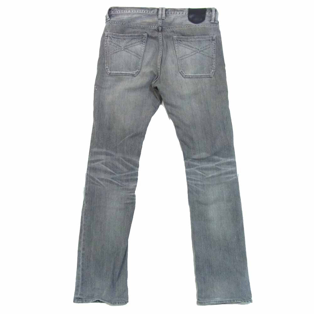 ROAR ロアー ウォッシュ 加工 デニムパンツ グレー系 2【中古】