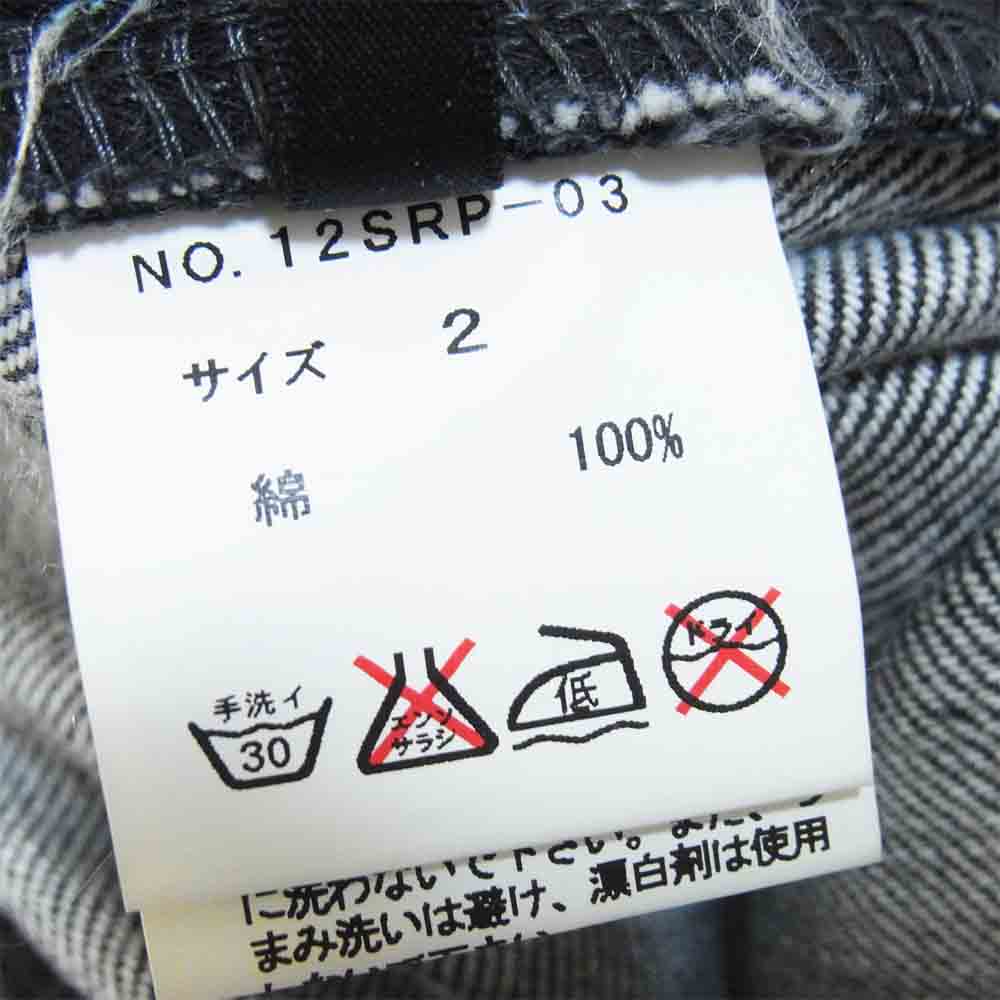 ROAR ロアー ブラックデニム パンツ ブラック系 2【中古】