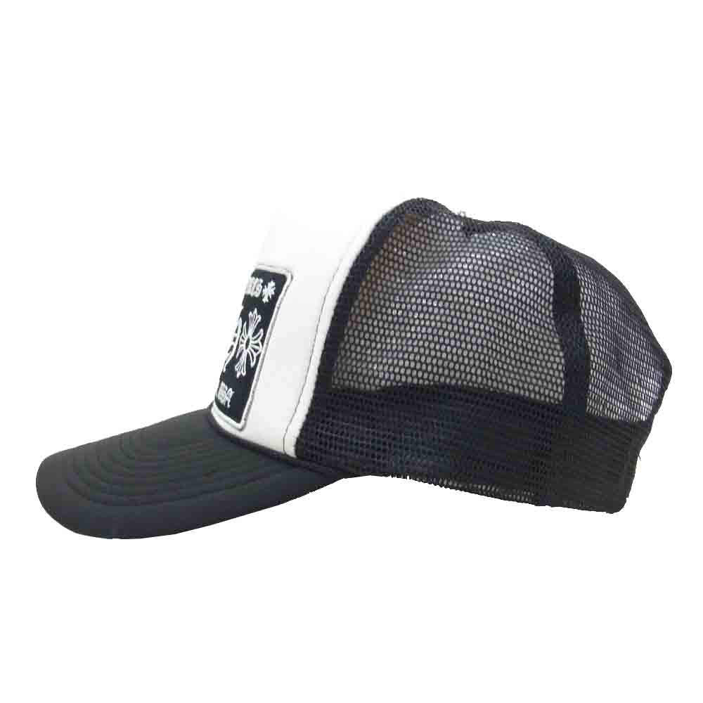 CHROME HEARTS クロムハーツ（原本無） 国内正規品 メッシュ トラッカー キャップ ブラック系【中古】