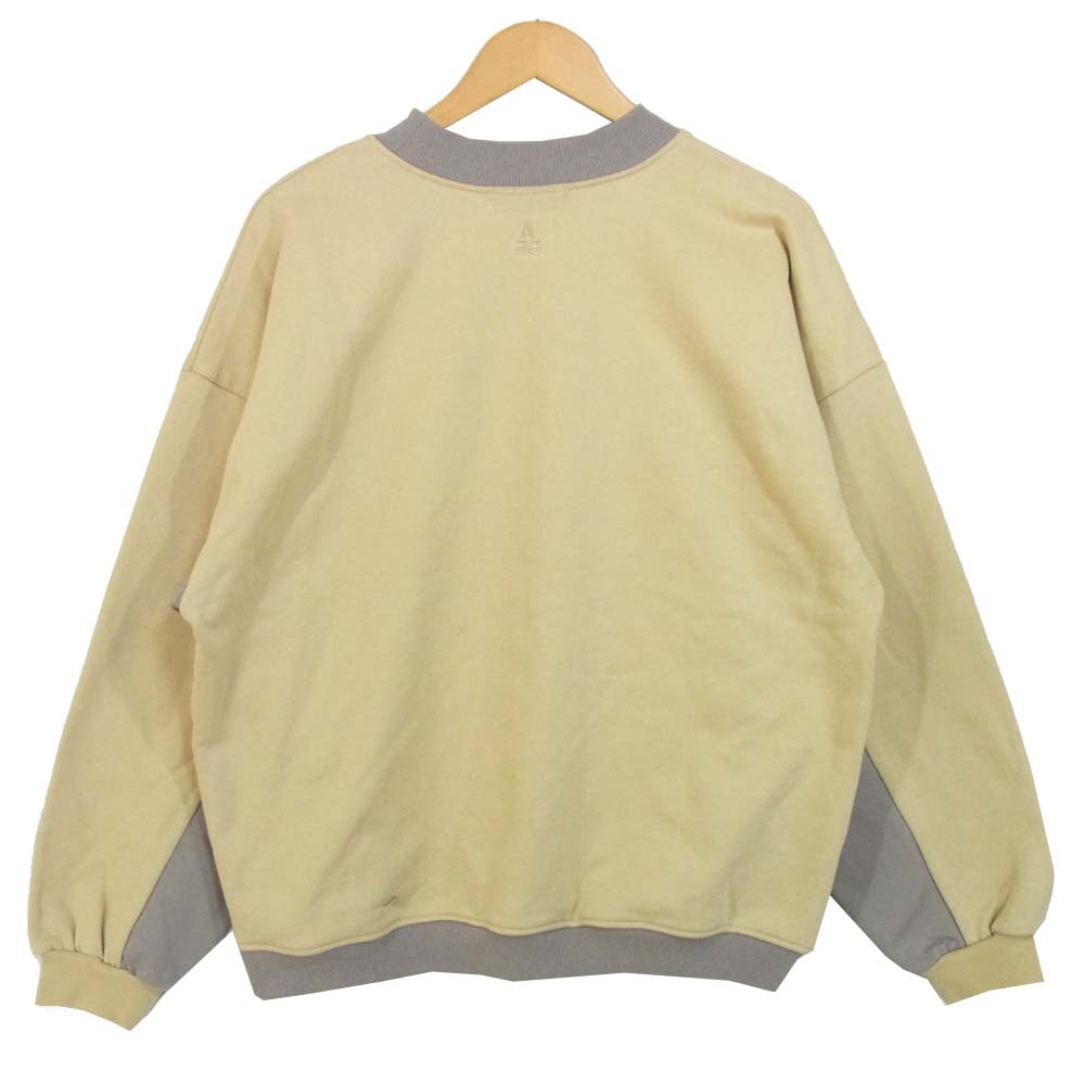 ウィンダンシー 20AW WDS-20A-TPS-02 (2T) SWEAT SHIRTS スウェット ベージュ系 M【中古】