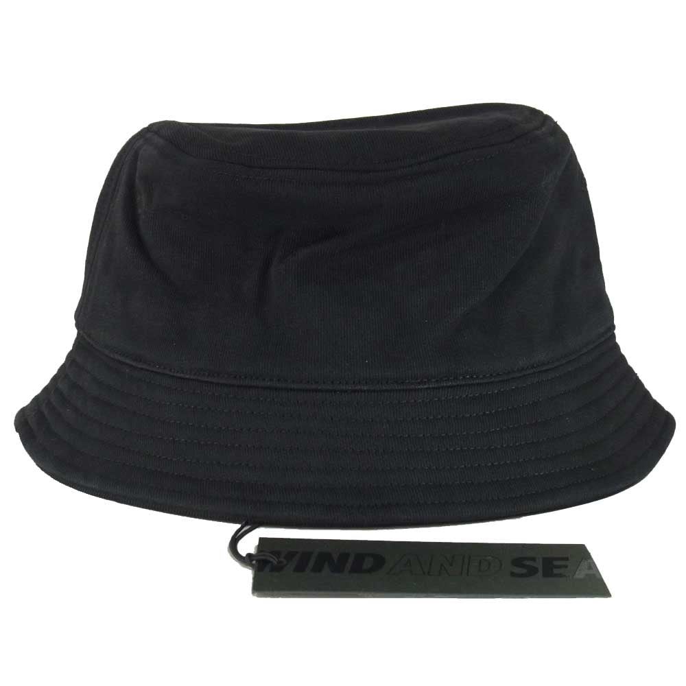 ウィンダンシー 20AW WDS-20A-GD-01 SWEAT BUCKET HAT スウェット バケット ハット ブラック系 M【新古品】【未使用】【中古】