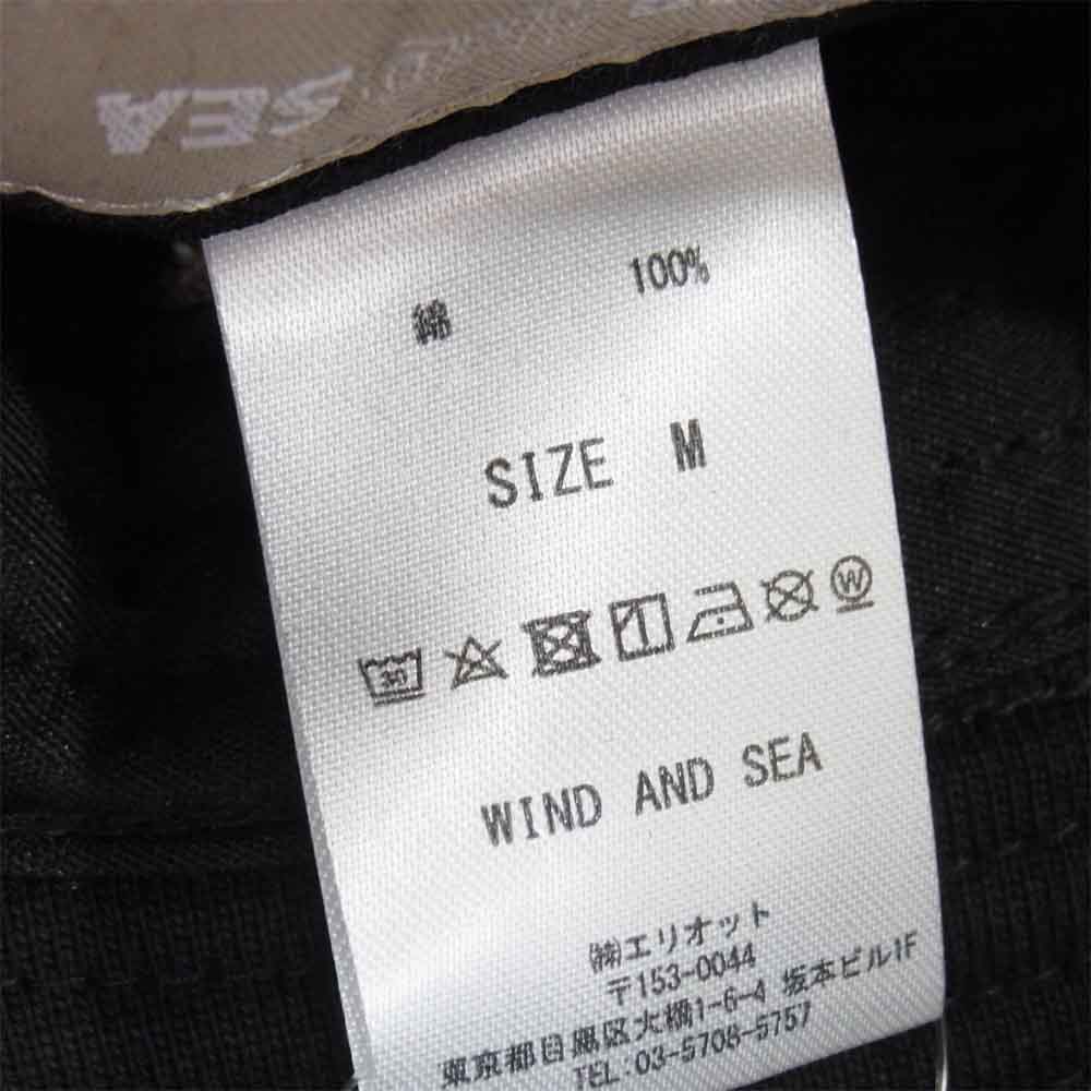 ウィンダンシー 20AW WDS-20A-GD-01 SWEAT BUCKET HAT スウェット バケット ハット ブラック系 M【新古品】【未使用】【中古】