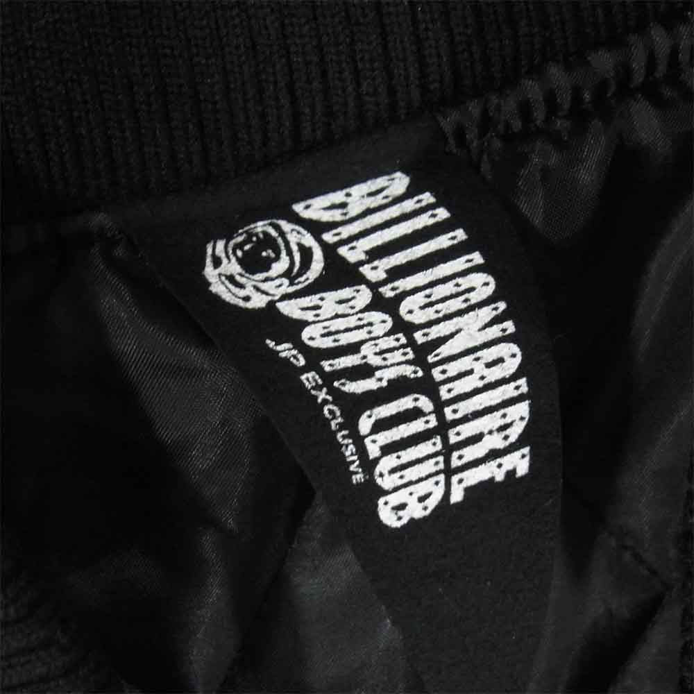 ウィンダンシー 20AW BBCJP205SX003 × ビリオネアボーイズクラブ BBC BILLIONAIRE BOYS CLUB VARSITY JACKET スタジャン ブラック系 M【極上美品】【中古】