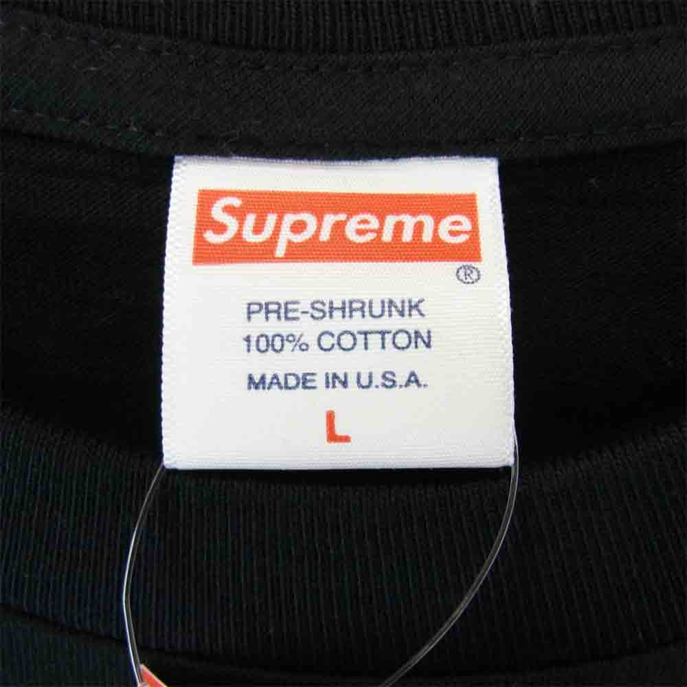 Supreme シュプリーム 20AW × アンタイヒーロー ANTIHERO 納品書付 Balcony Tee バルコニー Tシャツ ブラック系 L【新古品】【未使用】【中古】