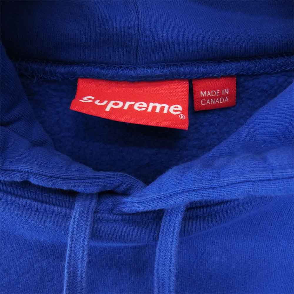 Supreme シュプリーム 20SS warm up hooded sweatshirt ウォームアップ フーデッド スウェットシャツ パーカー ブルー系 Medium【美品】【中古】