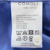 COMOLI コモリ 18SS M01-02001 broad collar shirt ブロード カラー コモリシャツ ブルー系 2【中古】
