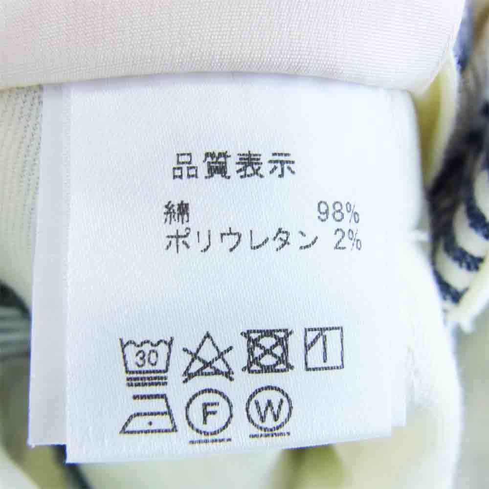 シープラス RID-SMILE シアサッカー スラックス パンツ ブルー×ホワイト【新古品】【未使用】【中古】
