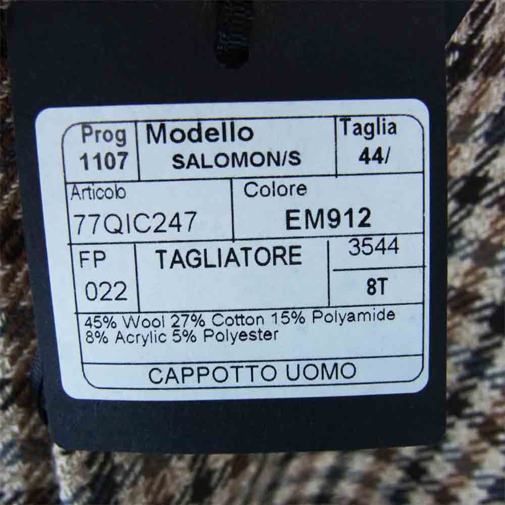 タリアトーレ SALOMON サロモン ベルデッドコート ブラウン系 44【新古品】【未使用】【中古】