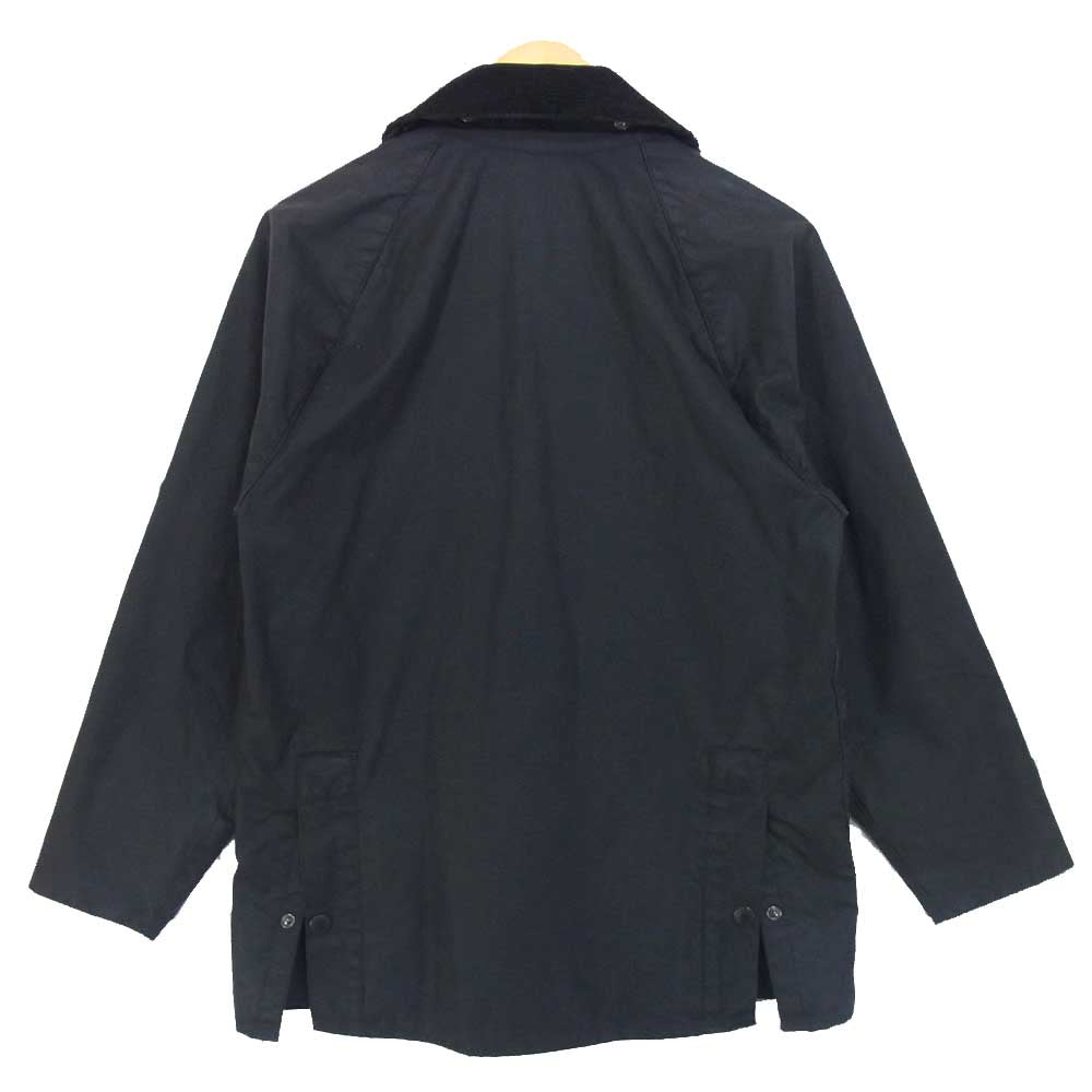 Barbour バブアー 英国製 BEDALE JACKET ビデイル ジャケット ブラック系 36【中古】