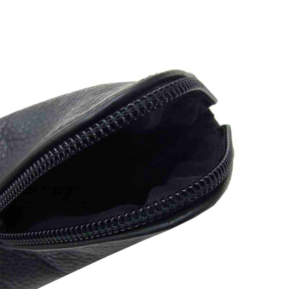 CHROME HEARTS クロムハーツ（原本無） レザー アイウェア ケース ブラック系【中古】