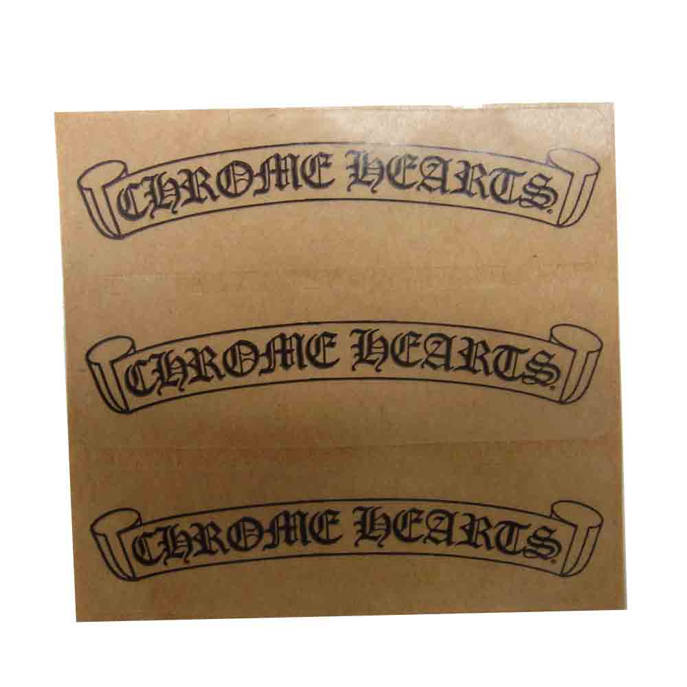 CHROME HEARTS クロムハーツ（原本無） 3FOLD 3フォールド レザー ウォレット 財布 ブラック系【中古】