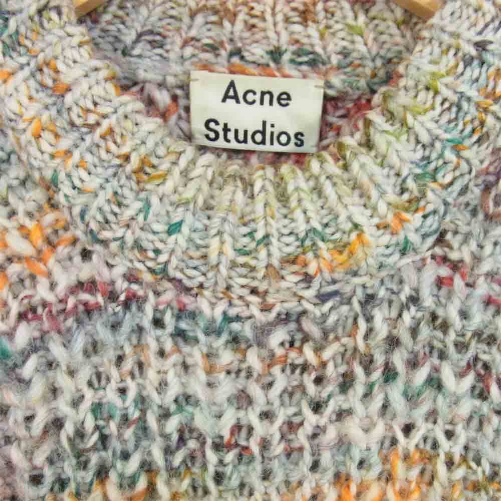 ACNE STUDIOS アクネストゥディオズ ミックス ニット イタリア製 マルチカラー系 XS【中古】