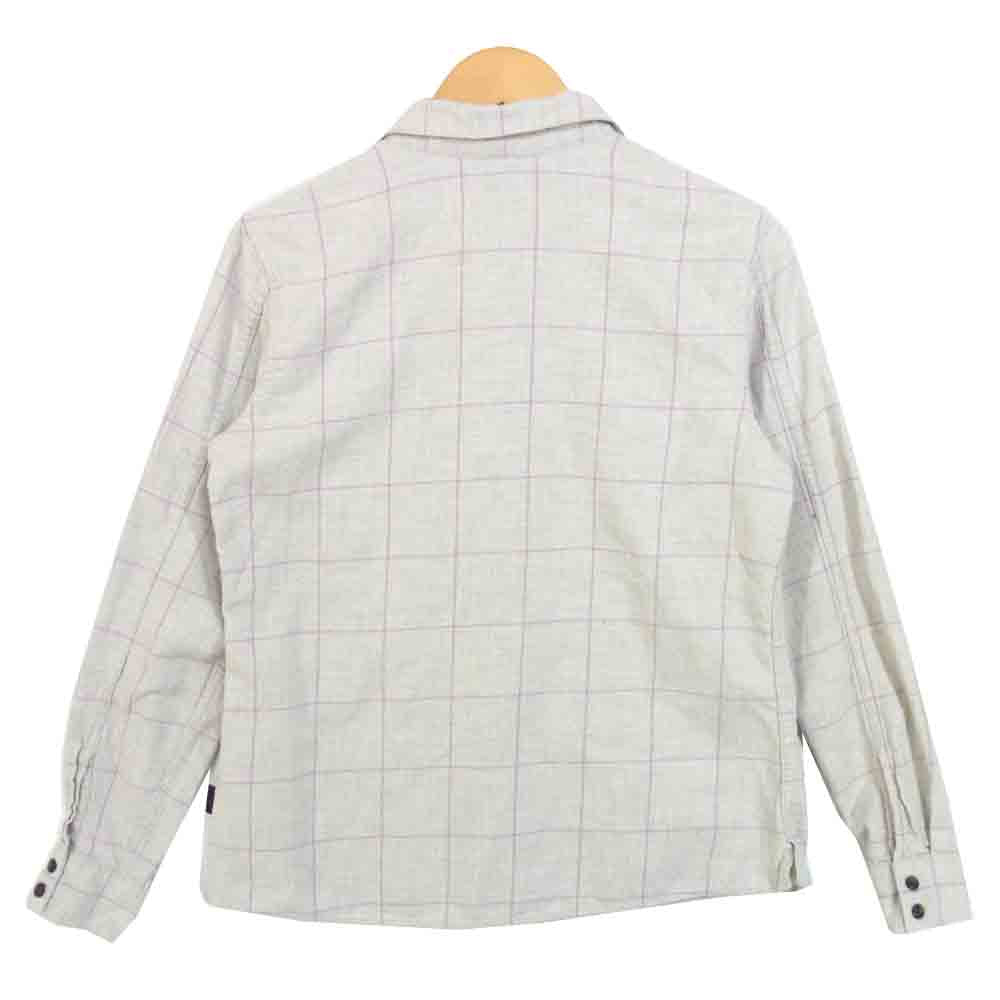 patagonia パタゴニア 53875 ウィメンズ ヘイウッド フランネル シャツ グレージュ系 6【中古】