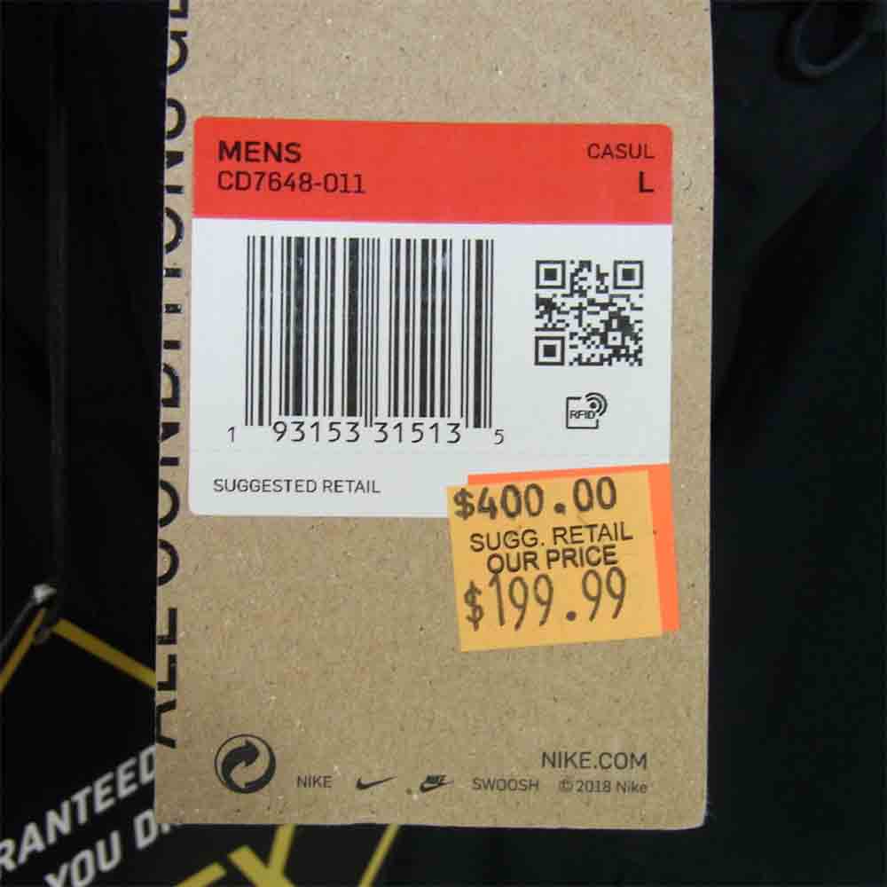 NIKE ナイキ CD7648-011 ACG GORE-TEX ゴアテックス Hooded Jacket ジャケット ブラック系 L【新古品】【未使用】【中古】