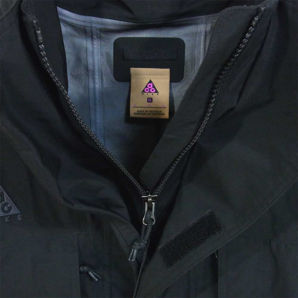 NIKE ナイキ CD7648-011 Nike ACG GORE-TEX ゴアテックス Hooded Jacket ジャケット ブラック系 XL【新古品】【未使用】【中古】
