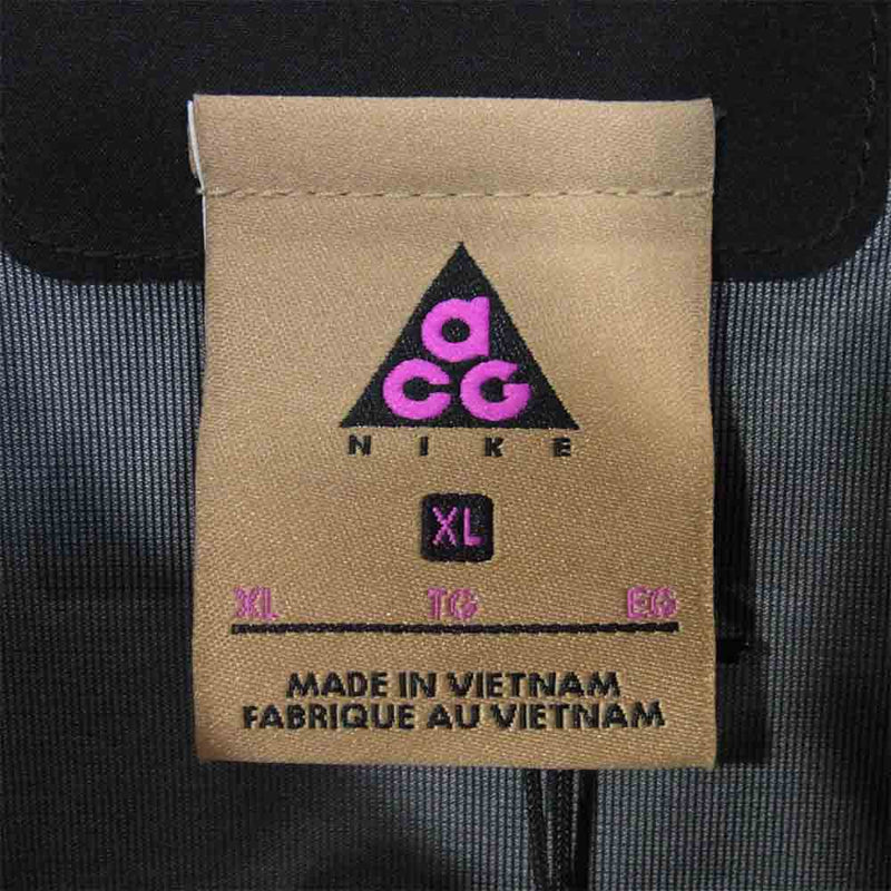 NIKE ナイキ CD7648-011 Nike ACG GORE-TEX ゴアテックス Hooded Jacket ジャケット ブラック系 XL【新古品】【未使用】【中古】