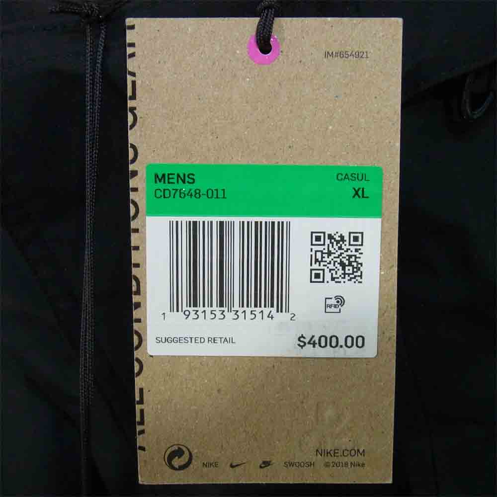 NIKE ナイキ CD7648-011 Nike ACG GORE-TEX ゴアテックス Hooded Jacket ジャケット ブラック系 XL【新古品】【未使用】【中古】