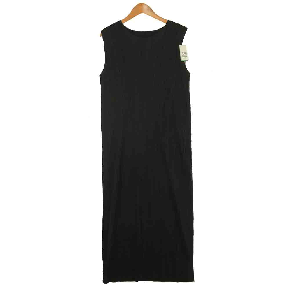 PLEATS PLEASE プリーツプリーズ PP03-JH146-15 ノースリーブ ロング ワンピース 日本製 JULY 4【極上美品】【中古】