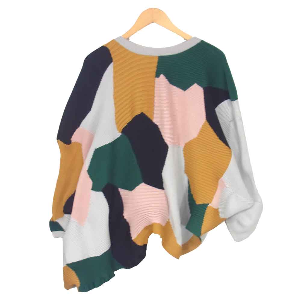 ISSEY MIYAKE イッセイミヤケ IM03-KN269 KONE KONE ニット トップス マルチカラー系 2【新古品】【未使用】【中古】