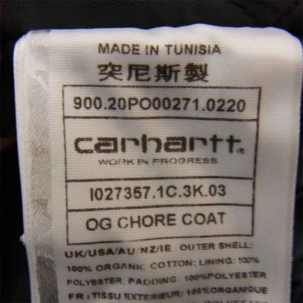 Carhartt カーハート CHORE COAT チョア コート ネイビー系 S【中古】