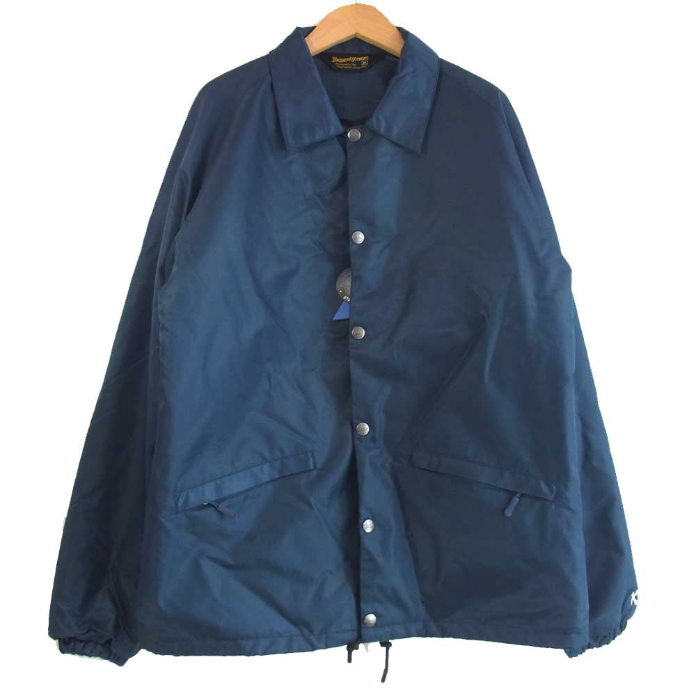 ブルコ 20AW ボア ナイロン コーチ ジャケット ネイビー系 M【新古品】【未使用】【中古】