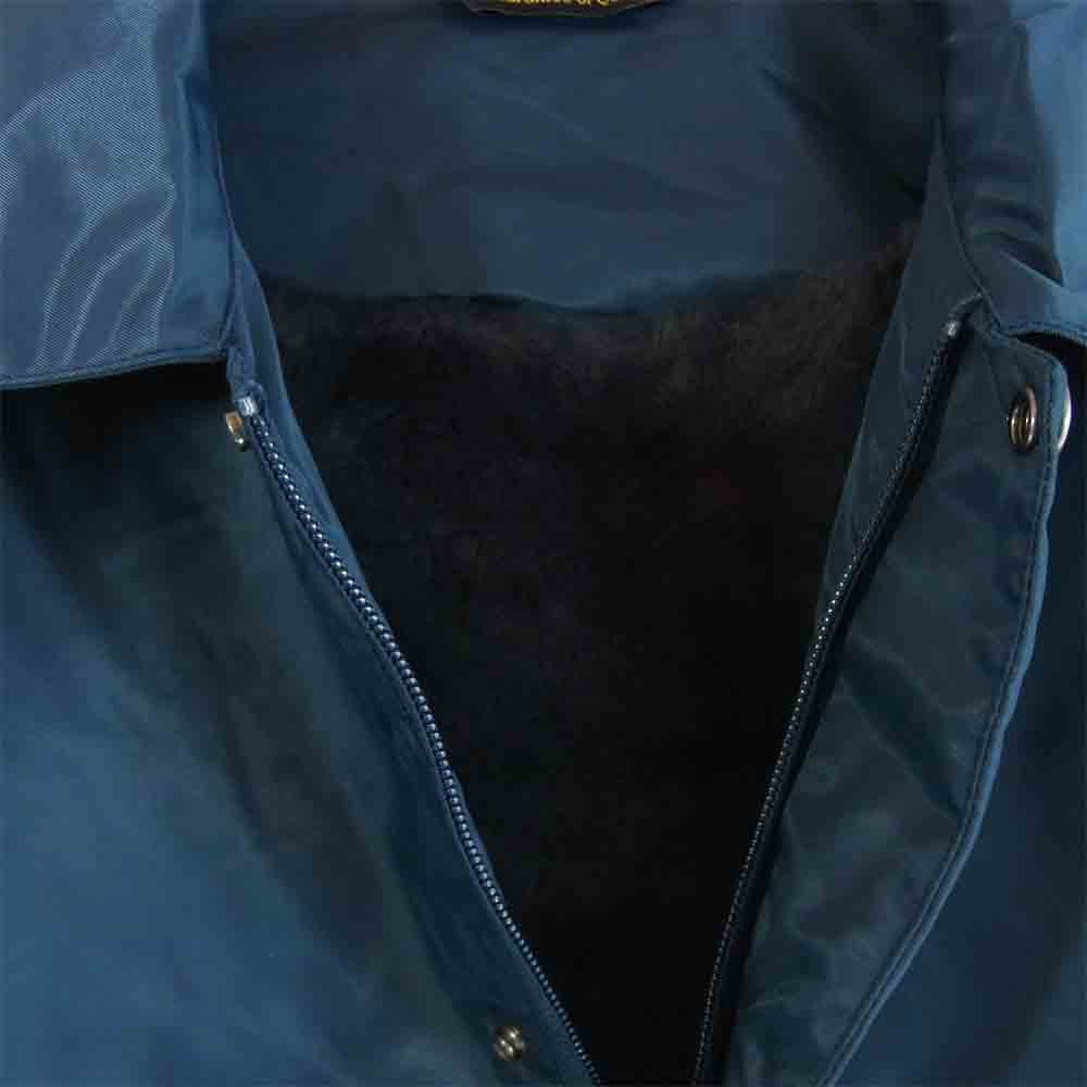 ブルコ 20AW ボア ナイロン コーチ ジャケット ネイビー系 M【新古品】【未使用】【中古】