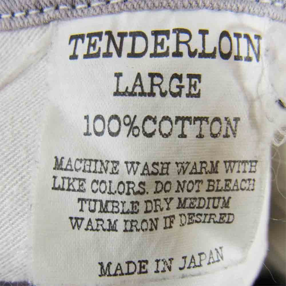 TENDERLOIN テンダーロイン T-BDP T/C ワークパンツ グレー系 L【中古】