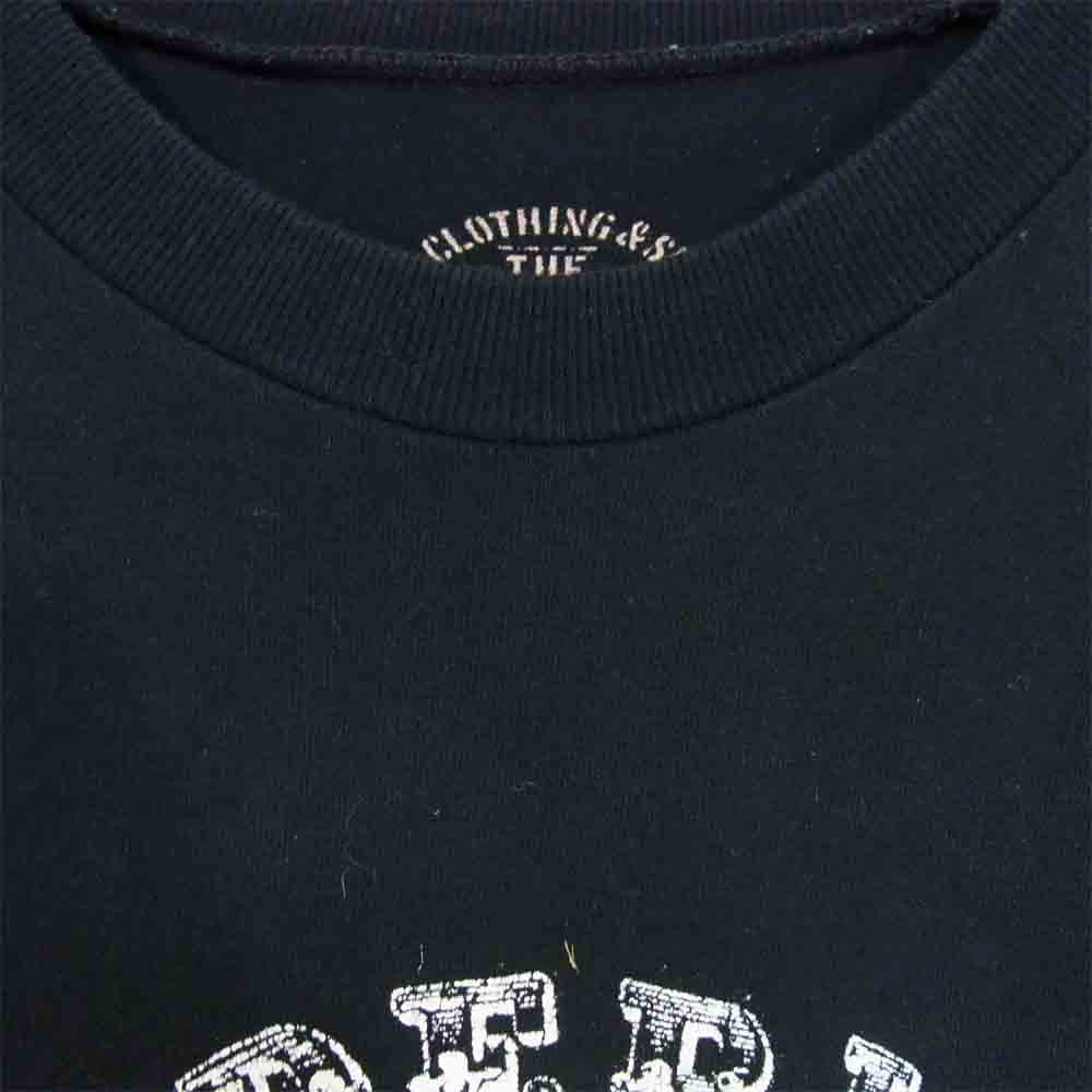 TENDERLOIN テンダーロイン T-TEE 5 TILL DEATH DO US PART Tシャツ ブラック系 M【中古】