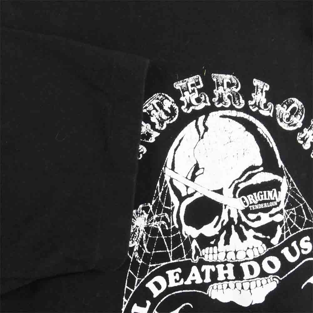 TENDERLOIN テンダーロイン T-TEE 5 TILL DEATH DO US PART Tシャツ ブラック系 M【中古】